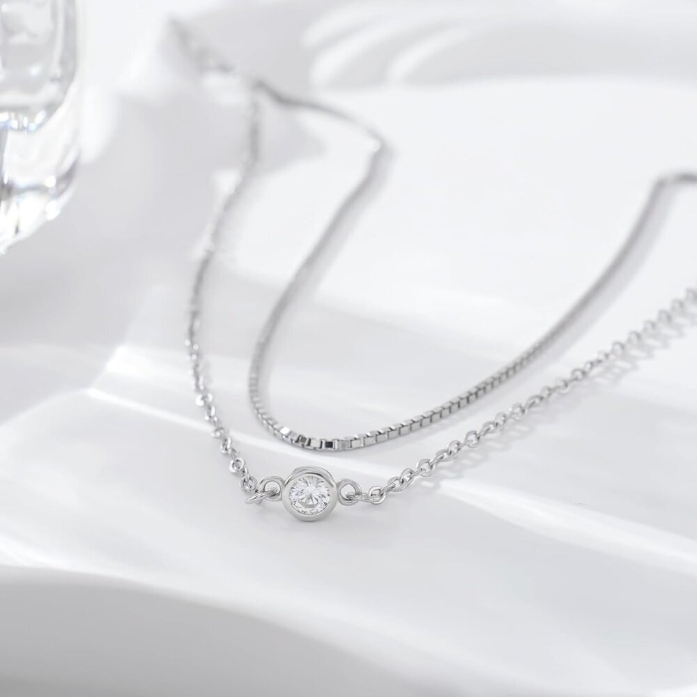 Sterling Silver Multilayer Anklet Womens Beach Jewelry Adjustable Clasp - Picture 8 of 8